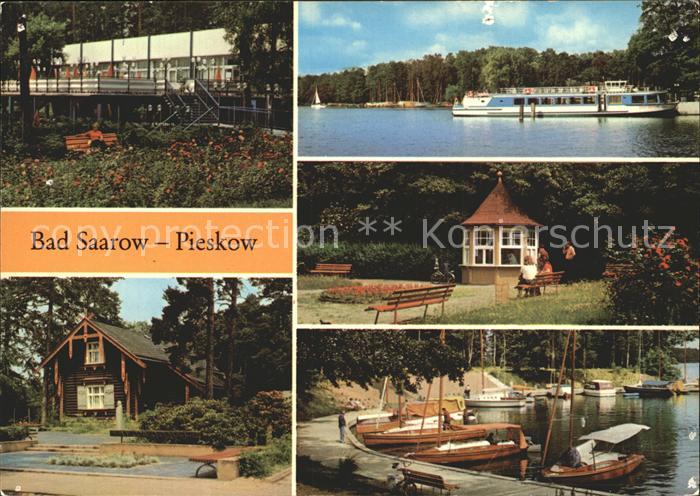 Pieskow Bad Saarow Strandgaststaette Scharmuetzelsee Maxim Gorki Gedenkstaette D