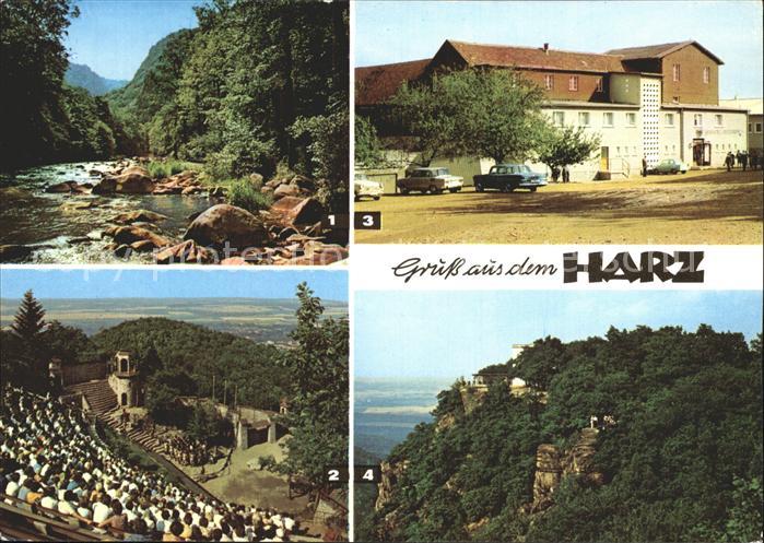 Thale Harz Bodetal Bergtheater Berghotel Rosstrappe Hexentanzplatz