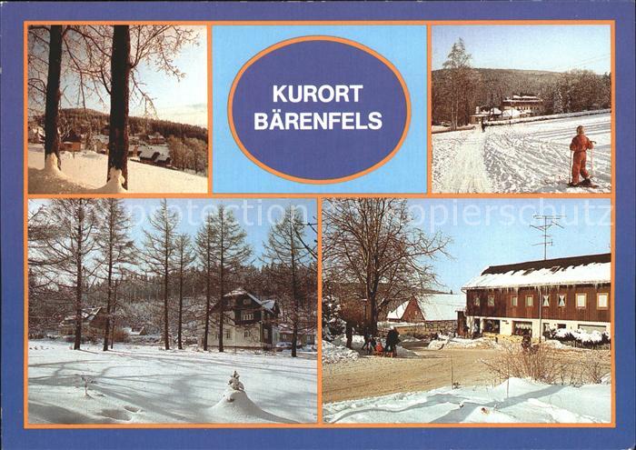 Baerenfels Erzgebirge Spitzberg FDGB Erholungsheim Milchbar