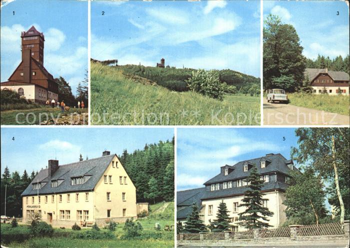 Baerenstein Annaberg-Buchholz Handwerker Erholungsheim HO Gaststaette Berghof Jo