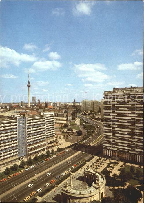 BERLIN  CITY Leipziger Strasse Fernsehturm