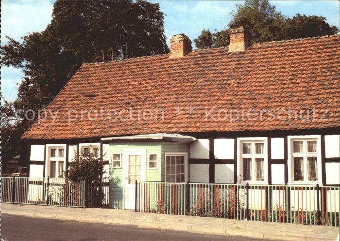 Bellin Ueckermuende Fachwerkhaus