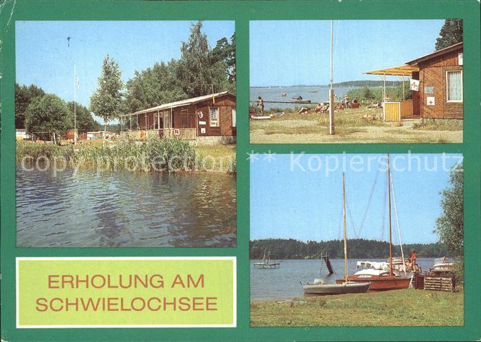 Schwielochsee Niewisch Pieskow Leissnitz Gaststaette Badestrand Segeln