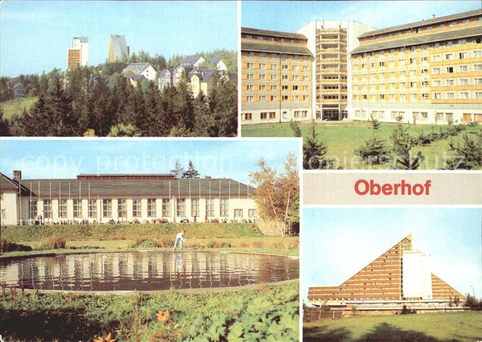 Oberhof Thueringen Interhotel Panorama FDGB Erholungsheim Kurhaus