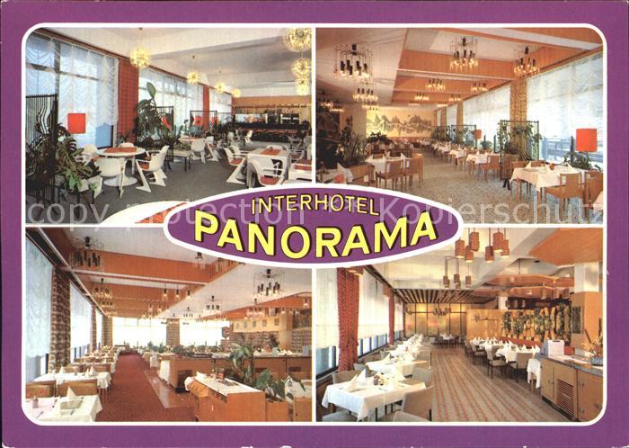 Oberhof Thueringen Interhotel Panorama Restaurant