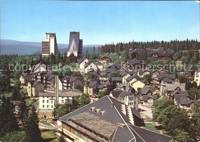 Oberhof Thueringen Blick zum Interhotel Panorama