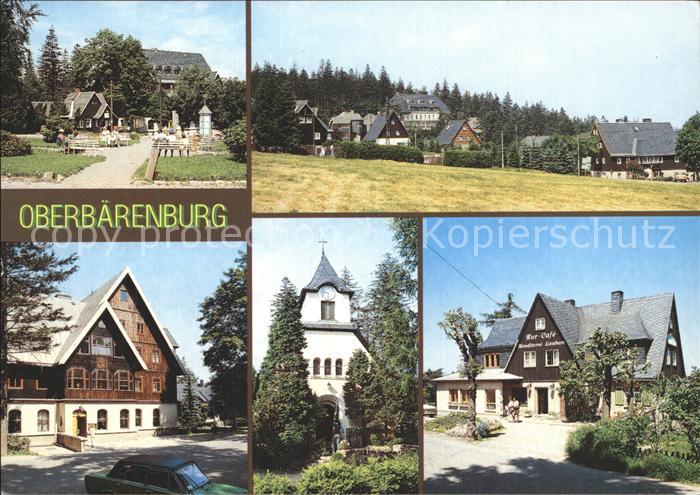 Oberbaerenburg Baerenburg Platz des Friedens Berghotel Friedrichshoehe Waldkapel