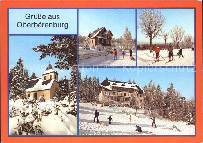 Oberbaerenburg Baerenburg Waldkapelle Winterurlauber FDGB Urlaubercafe