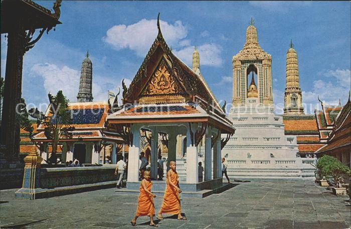 Bangkok Inside of the Emerald Buddha Temple