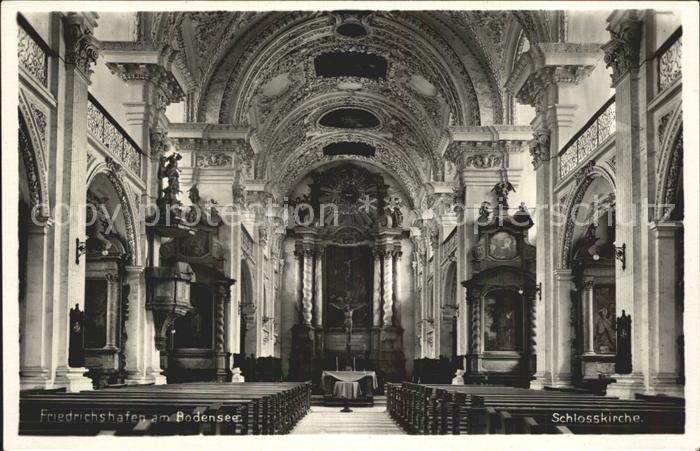Friedrichshafen Bodensee Schlosskirche Inneres