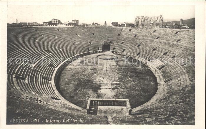 Verona Veneto Interno dell Arena