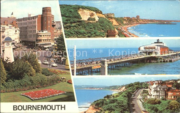 Bournemouth From Alum Chine Town Centre The Pier