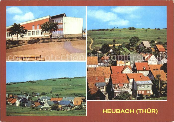 Heubach Thueringen FDGB Heim Hermann Duncker Teilansichten
