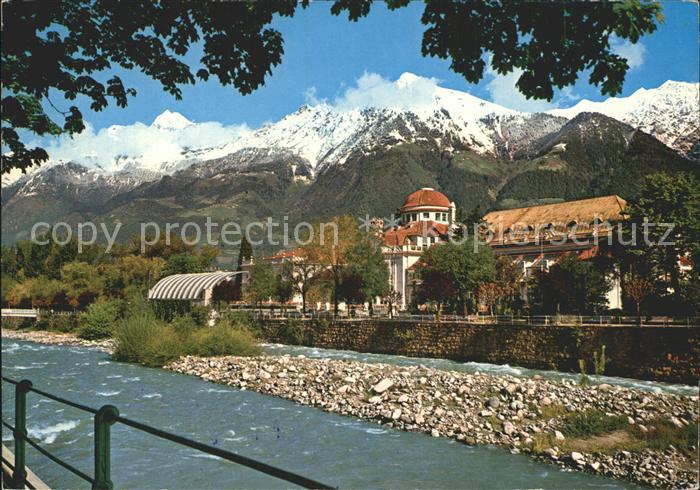 Meran Merano Kurhaus und Promenade