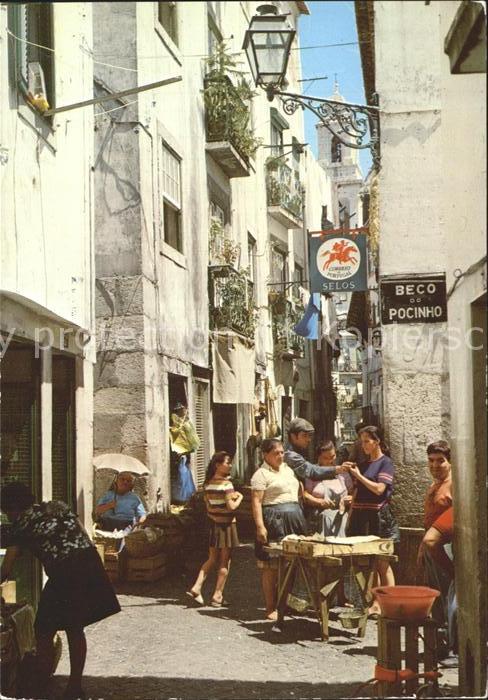 Lisboa Aspecto Tipico de Alfama