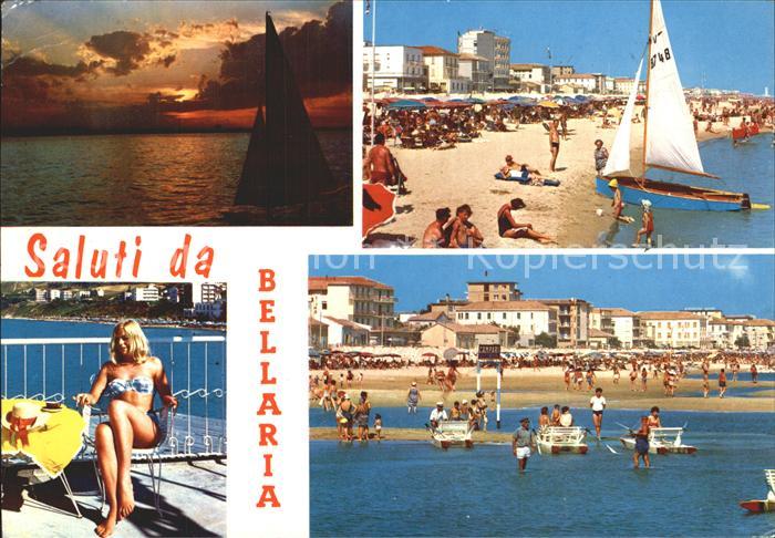Bellaria Sonnenuntergang Strand Terrasse