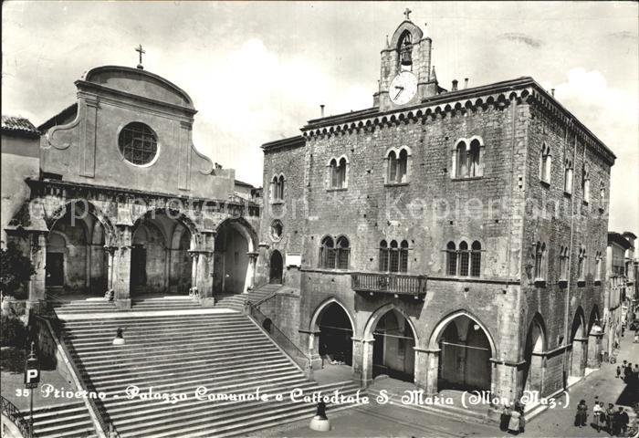 Priverno palazzo Comunale e Cattedrale Santa Maria