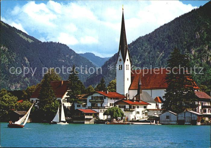Rottach-Egern Tegernsee Egener Bucht Kath Kirche