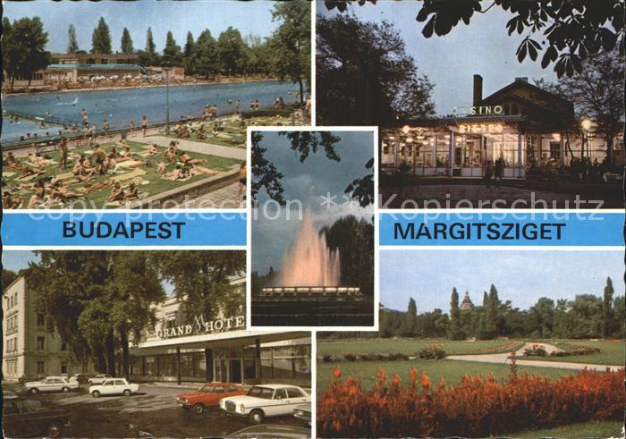 Budapest Margareteninsel Schwimmbad Casino Grand Hotel Park