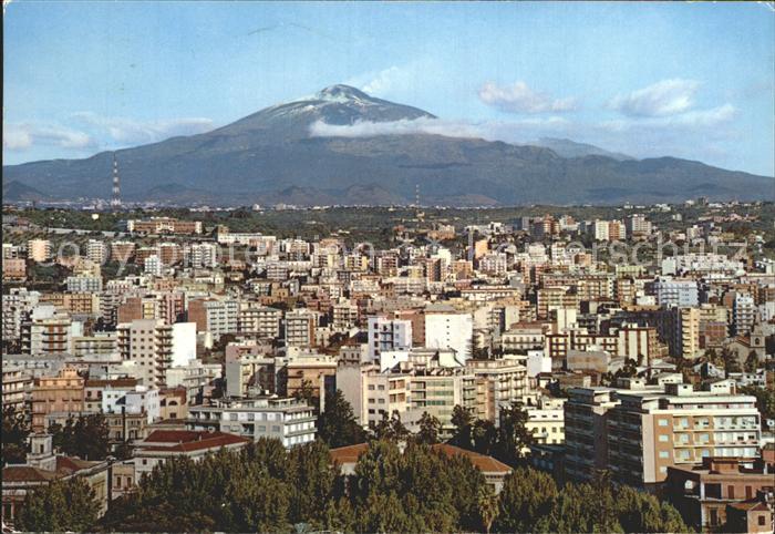 Catania Panorama con Etna