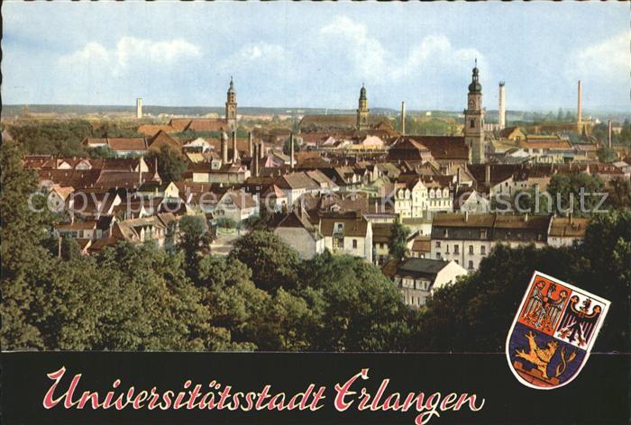 ERLANGEN Bayern Stadtblick