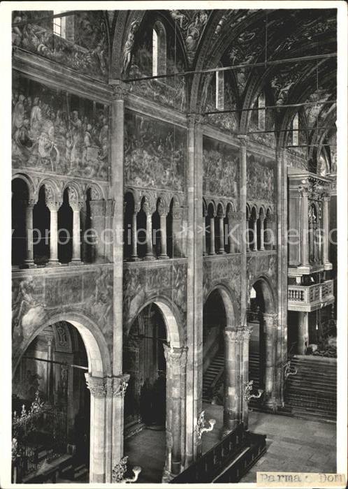 Parma Emilia-Romagna Cattedrale Interno