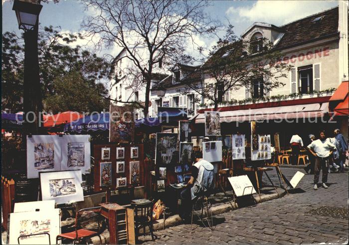 Paris Montmartre Les Peintres et la Place du Tertre