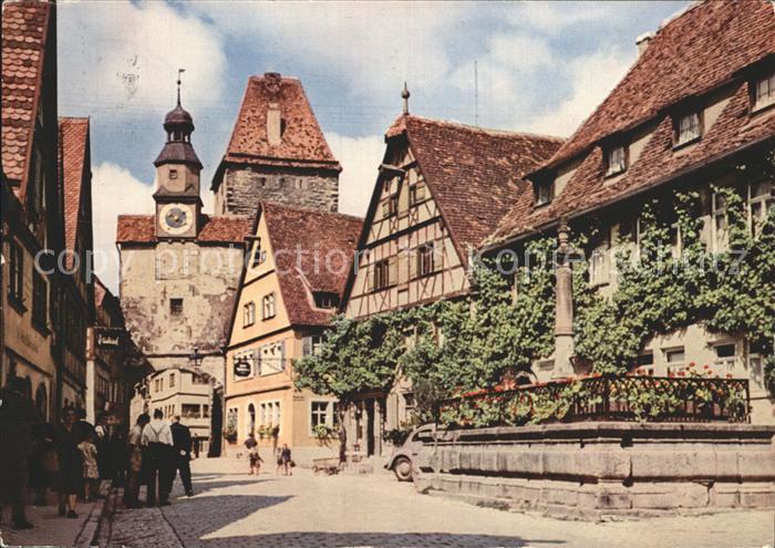 Rothenburg Tauber Markusturm