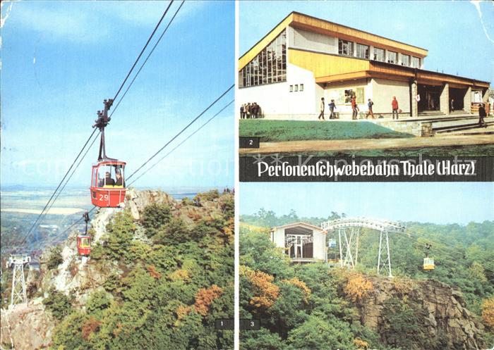 Thale Harz Seilbahn Bergstation