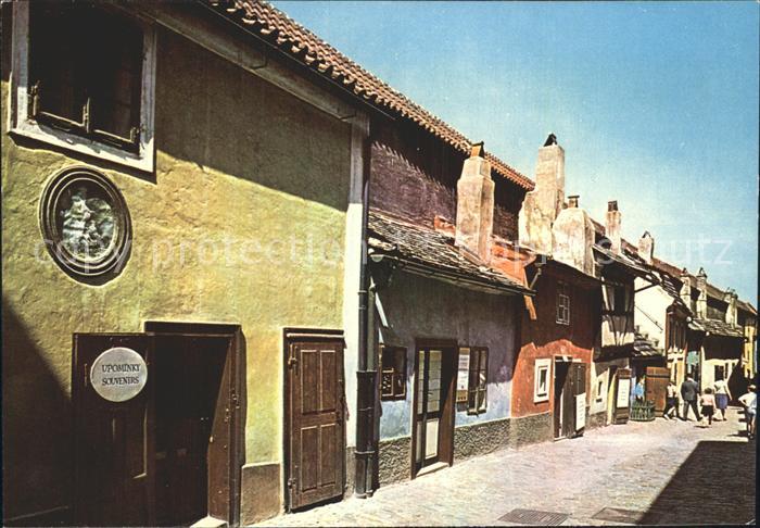 Praha Prahy Prague Prager Burg Goldenes Gaesschen