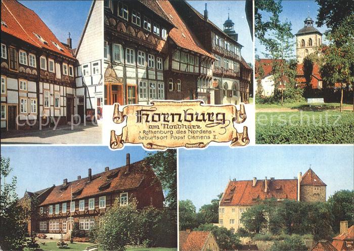 Hornburg Wolfenbuettel Wasserstrasse Marienkirche Museum Burg