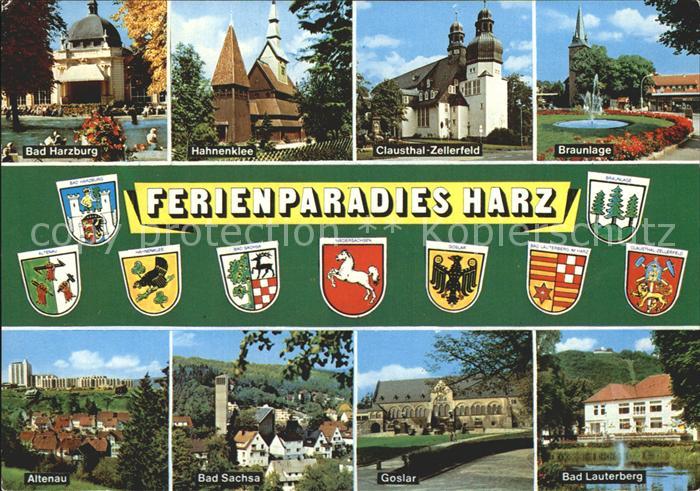 Harz Region Bad harzburg Hahnenklee Clausthal Zellerfeld Braunlage Altenau Bad S