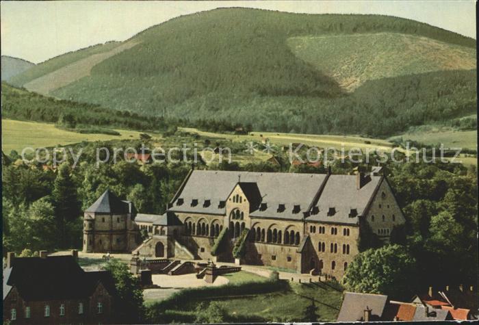 GOSLAR Harz Niedersachsen Kaiserpfalz mit St Ulrichskapelle