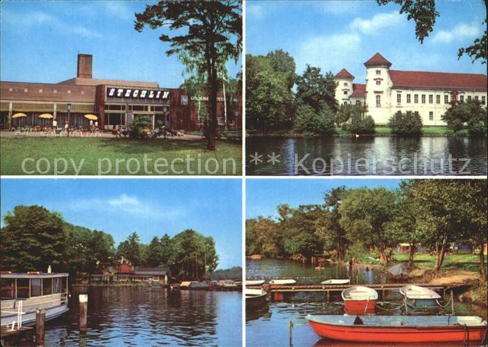 Neuglobsow FDGB Erholungszentrum Stechlin Rheinsberg Schloss Fuerstenberg Schwed