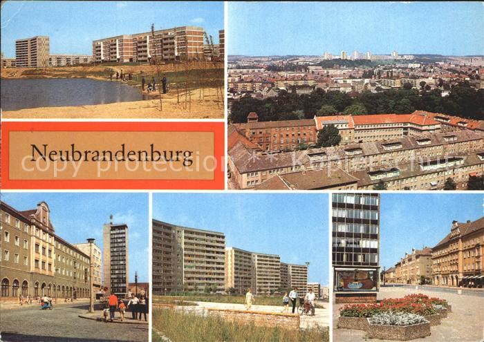 Neubrandenburg Oststadt Teilansicht Ernst Thaelmann Str