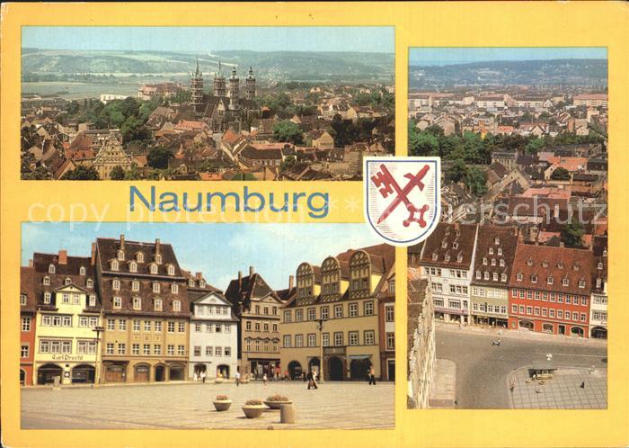 Naumburg Saale Teilansichten Wilhelm Pieck Platz