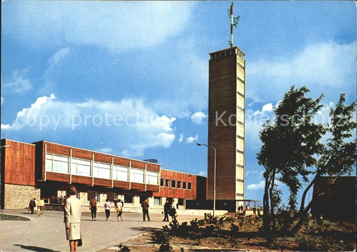 Oberwiesenthal Erzgebirge Neues Fichtelberghaus Aussichtsturm