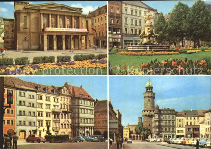 Goerlitz Sachsen Gerhart Hauptmann Theater Platz der Befreiung Untermarkt Kaiser
