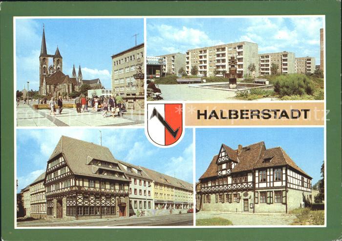 Halberstadt Fischmarkt Hermann Matern Ring Hotel St Florian Gleimhaus