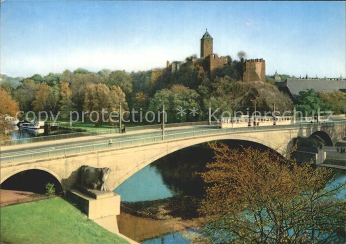 Halle Saale Burg Giebichenstein Saalebruecke