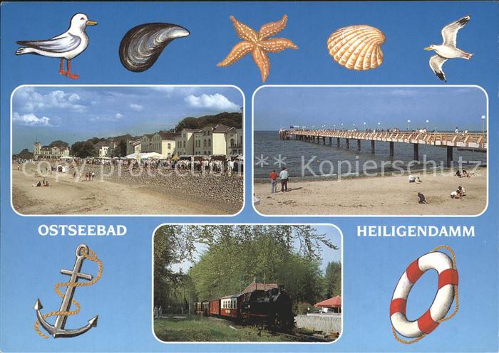 Heiligendamm Ostseebad Strandpartie Seebruecke Eisenbahn