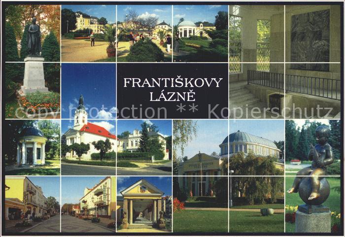Frantiskovy Lazne Franzensbad Teilansichten