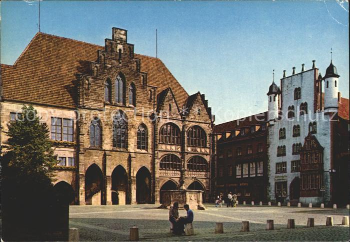 HILDESHEIM  CITY Rathaus mit Tempelhaus