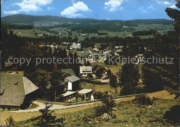 Hinterzarten Breisgau-Hochschwarzwald BW Panorama