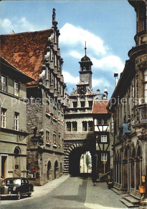 Marktbreit Maintor und Rathaus