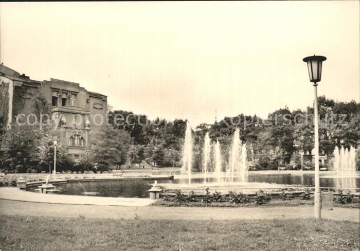 Cottbus Schillerpark Wasserspiele