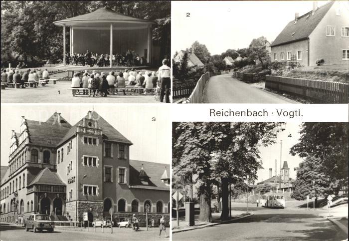 Reichenbach Vogtland Stadtpark Musikpavillon Am Goeltzschtalblick Post Bahnhofst
