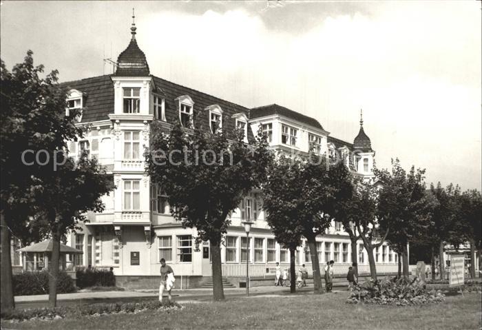 Ahlbeck Ostseebad FDGB Heim Bernhard Goering