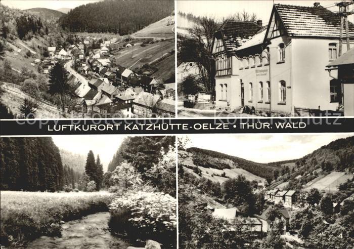 Oelze Schwarzatal FDGB Heim Oberes Schwarzatal Im Katzegrund Teilansicht