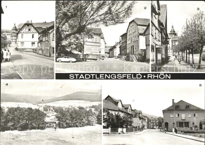 Stadtlengsfeld Marktstr Markt Teilansicht Eisenacher Str